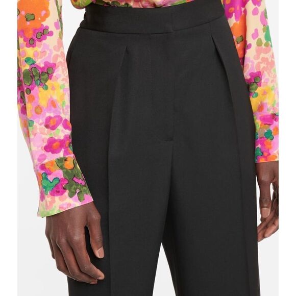 Stella McCartney NICOLE WOOL Zipper Fly Jogger Pants Black Size IT46 (L/US10) - Picture 2 of 12